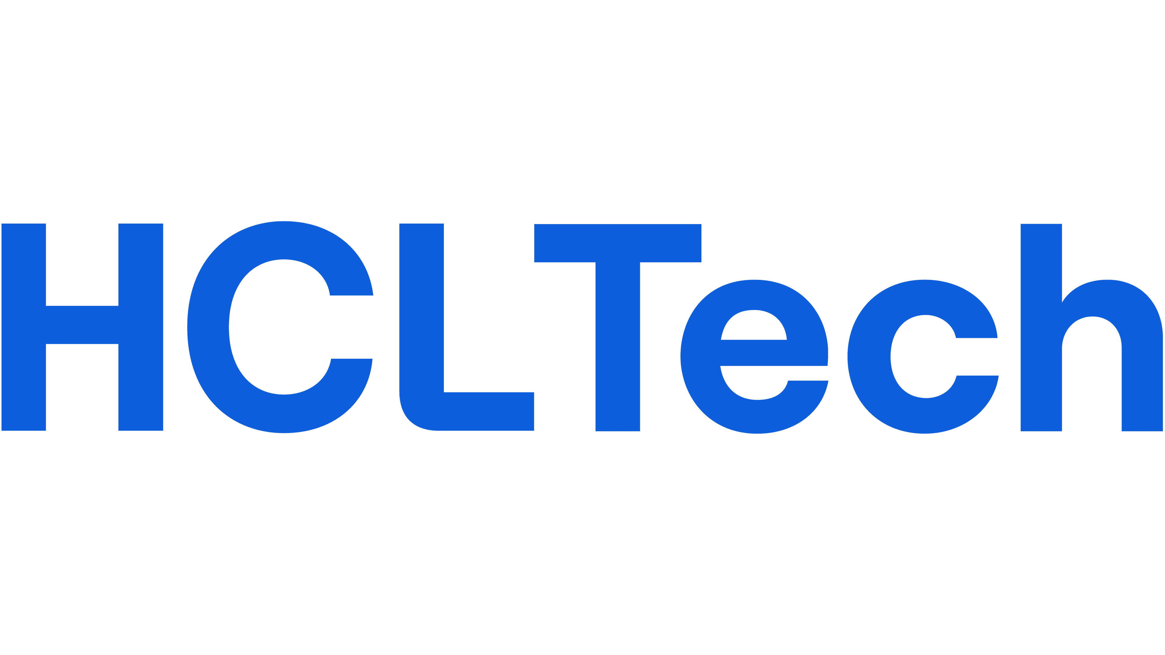 HCL company logo - Technology solutions partner